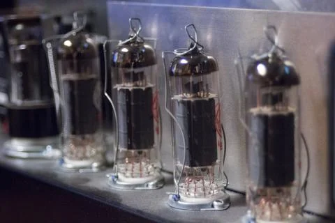 Vacuum Tubes Foto stock
