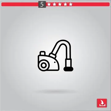Vacuum vector icon Stock Illustration