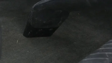Vacuuming Car Carpet Stock Footage 102401559