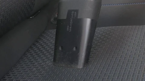 Vacuuming Car Fabric Stock Footage 102401557