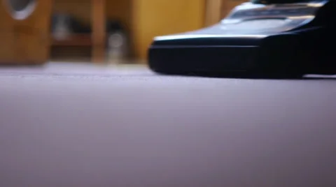 Vacuuming Carpet Floor Stock Footage 37170693
