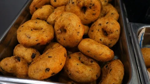 Vada-indian-donuts-2 Stock Footage 98084726