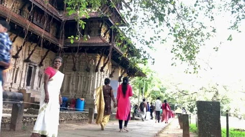 Vadakkumnathan Temple Stock Footage 230018007