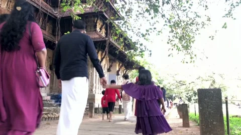 Vadakkumnathan Temple Stock Footage 230018038