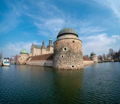 Vadstena Castle Foto stock