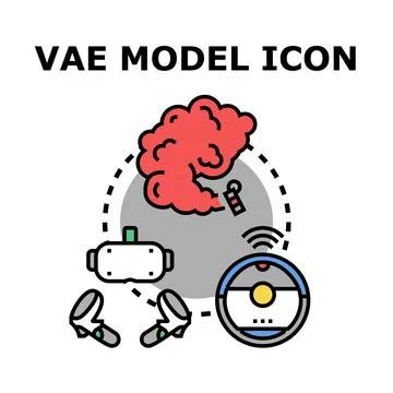 Vae learning model integrating virtual reality and robotics Stock Illustration
