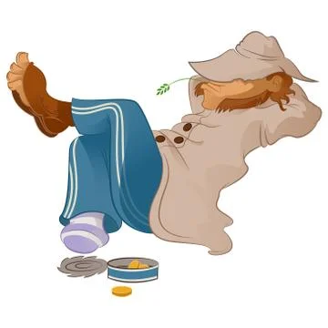 Vagabond Stock Illustration