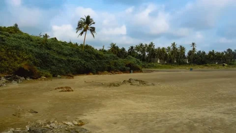 Vagator beach 스톡 동영상 177856400