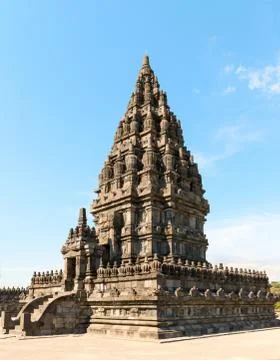 Vahana temple in prambanan, java, indonesia Stock Photos