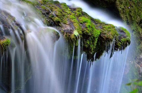 Vaioaga waterfall Stock Photos