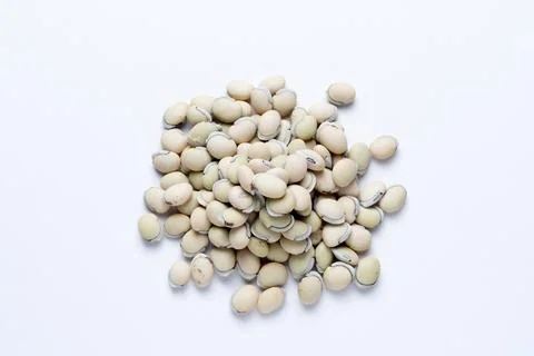 Val beans also known as Lima Beans or Pawata, Phaseolus lunatus Satara, Mah.. Stock Photos
