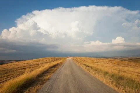 Val d'Orcia Stock Photos
