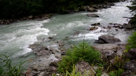 Val Genova river Stock Footage 65300269