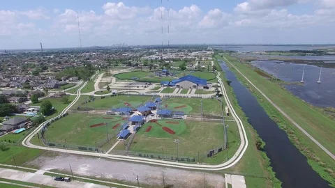 Val Riess Park Stock Footage 89779043