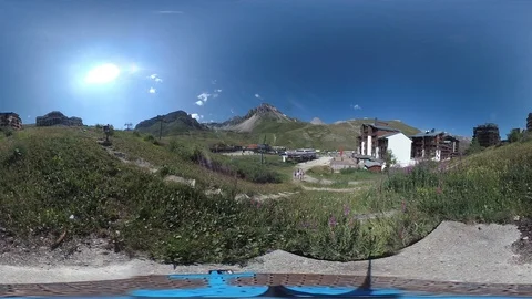 VAL THORENS NATURE 스톡 동영상 113413641