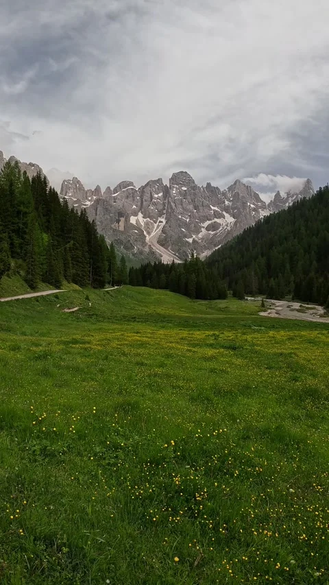Val Venegia Stock Footage 284024696
