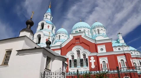 Valaam Monastery of the Transfiguration on the Valaam island Stock Footage 67599464