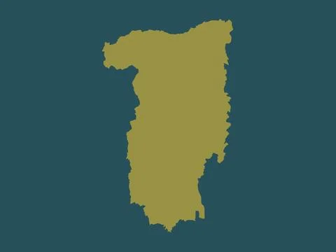 Valcea, Romania. Solid color shape 库存插图