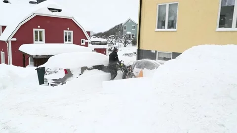 Valdemarsvik, winter Stock Footage 148230720