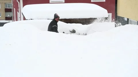 Valdemarsvik, winter Stock Footage 148230739