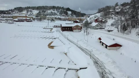 Valdemarsvik, winter 動画素材 164396954