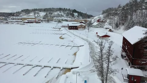 Valdemarsvik, winter 動画素材 164397012
