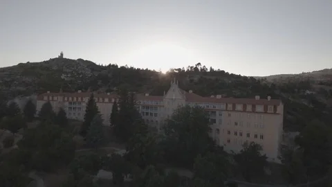 Vale do Pinhao, Palace Video stock 78870280