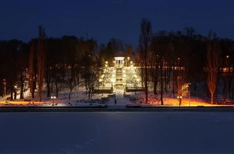 Valea Morilor in winter Stock Photos