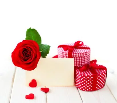 Valeintines day gift Foto stock