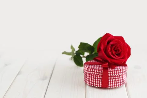 Valeintines day gift Stock Photos