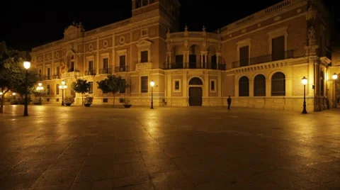 Valencia Archbishop Square 스톡 동영상 7906112