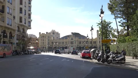 Valencia, central station Stock Footage 133352479