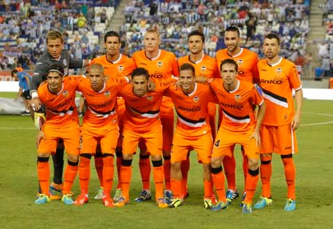 Valencia CF Team Stock Photos