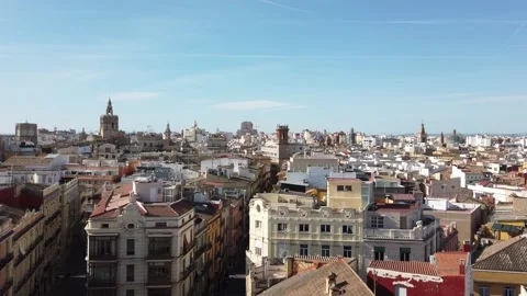 Valencia Cityscape Video stock 303430494