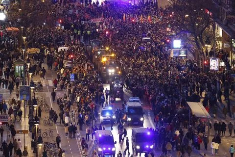 Valencia marks two months since deadly flash floods, Spain - 29 Dec 2024 Fotos Stock