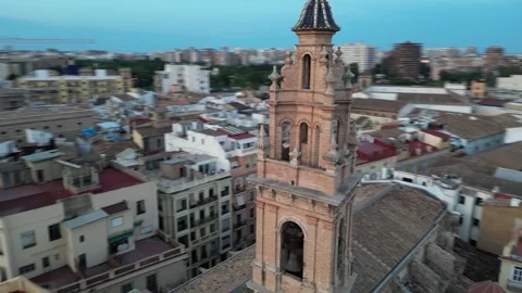 Valencia Sky View Spain Stock-Footage 246724620