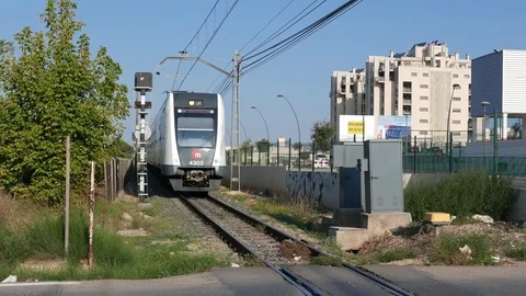 Valencia, Spain Metro Train 動画素材 80683639