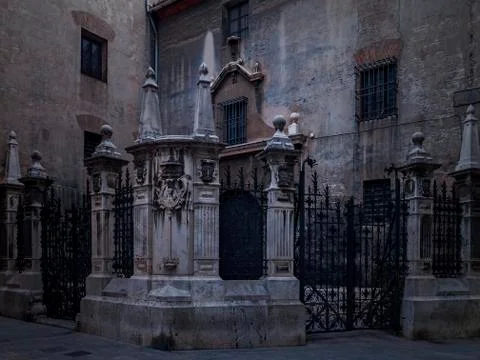 Valencia in twilight Stock Photos