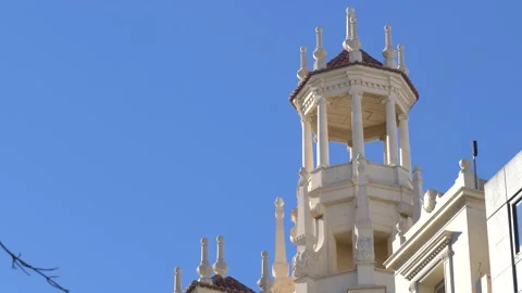 Valencia, typical architecture Stock Footage 133352803