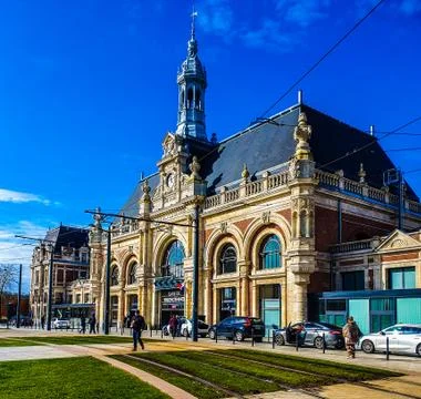 Valenciennes station,North of France Stock Photos