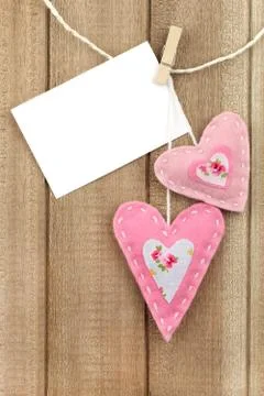 Valentime message Stock Photos