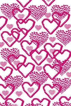 Valentine background Stock Illustration