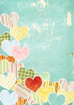 Valentine background Stock Illustration