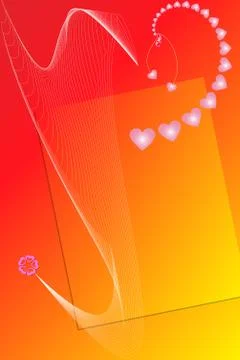 Valentine background Stock Illustration