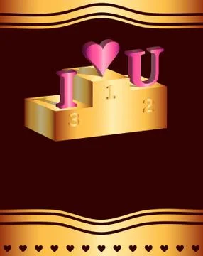 Valentine background Stock Illustration