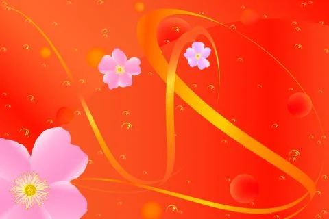 Valentine background Stock Illustration