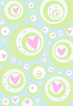Valentine background Stock Illustration