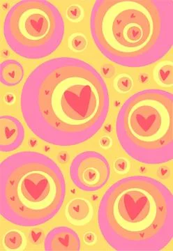 Valentine background Stock Illustration