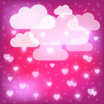 Valentine background Stock Illustration