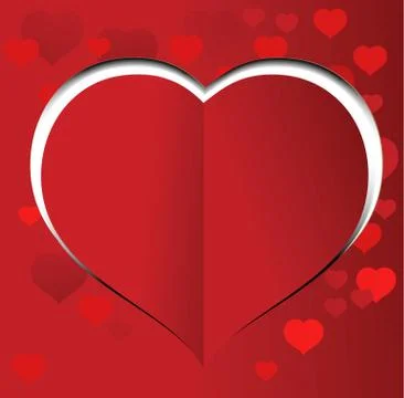 Valentine background Stock Illustration